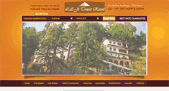 Desktop Screenshot of lalljiresortindia.com